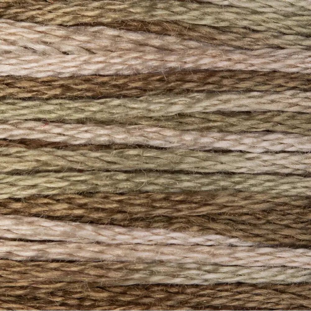 DMC Embroidery Floss, 6-Strand Multi-Color Variations - Sand Dune
