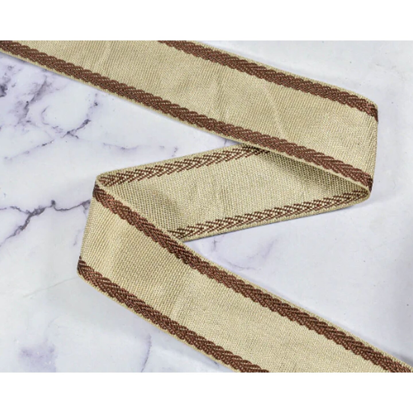 1 Yard Greek Themed Jacquard Ribbon Trim for Costume Purse and Gift Wrapping 1.50 Inch