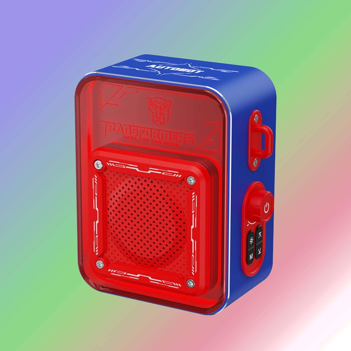 Transformers Y02 Bluetooth Speaker Red Yellow with 5W Power and Deep Bass Sound