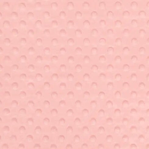 Baby Pink Cuddle Dimple Fabric per yard