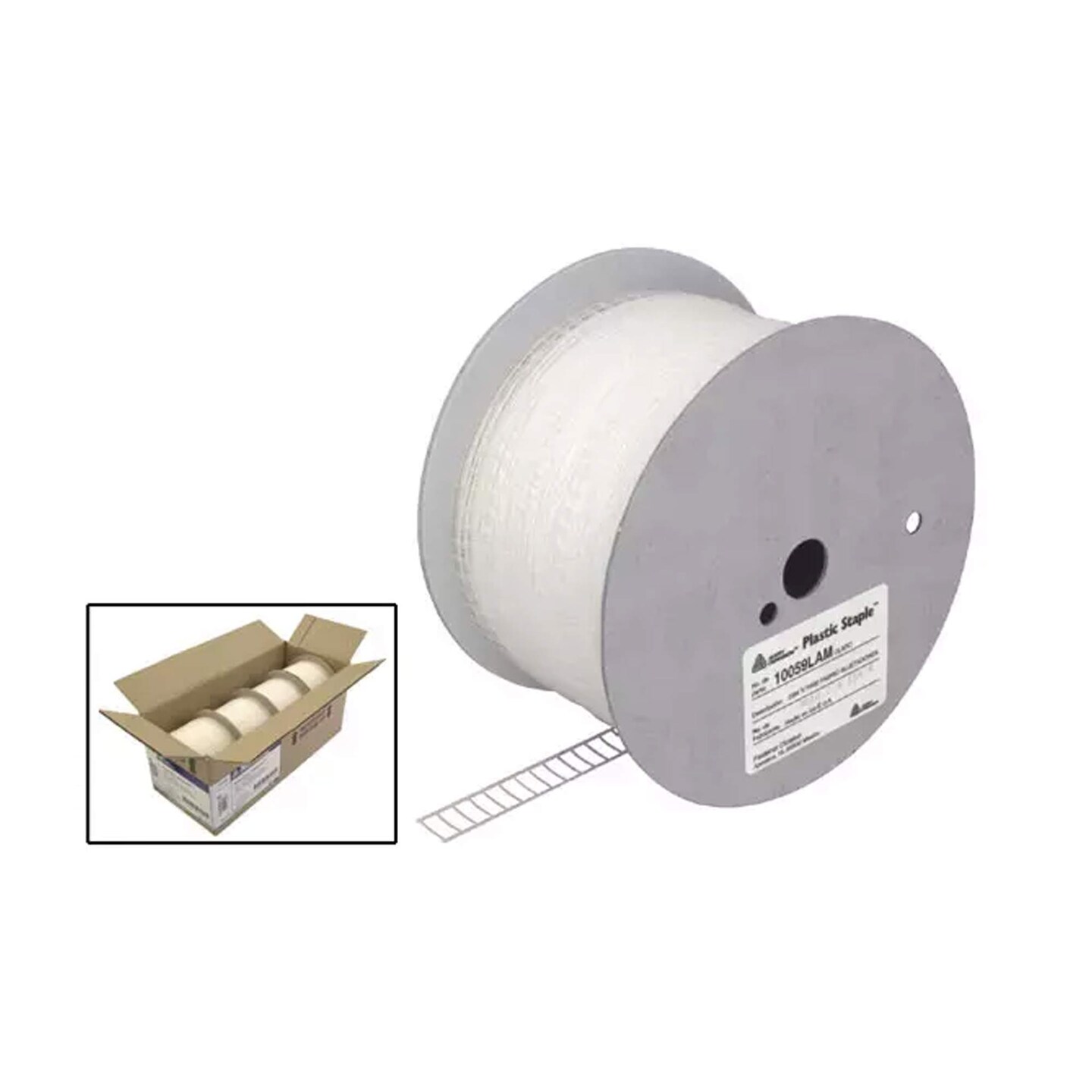 Avery Dennison 1/2 Inch Clear Plastic Staples ST9000 Fastener System