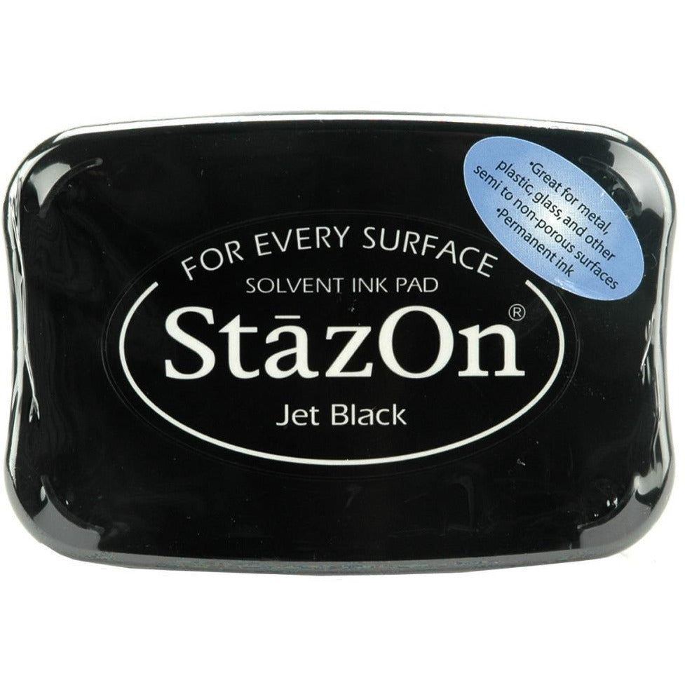 StazOn Jet Black Permanent Ink Pad
