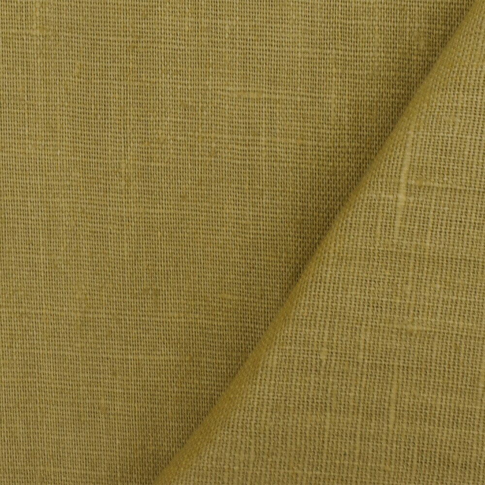 Sahara Beige Chris Stone Slubbed Linen Home Decorating Fabric By the Yard