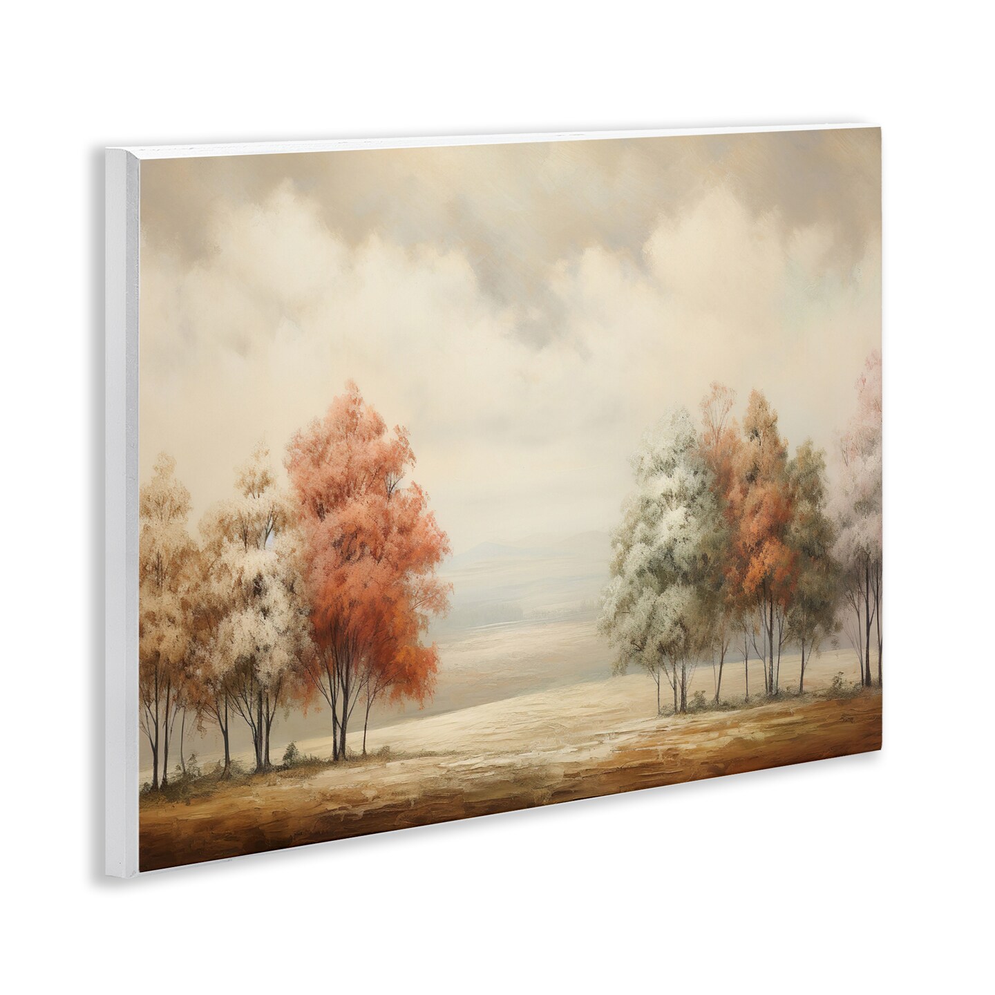 Stupell Industries Muted Autumn Treeline Wall Plaque Design by Franklyn Gregory