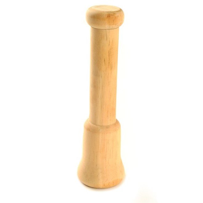 Norpro 6&#x22; Solid Wood Double Sided Pastry Tart Tamper