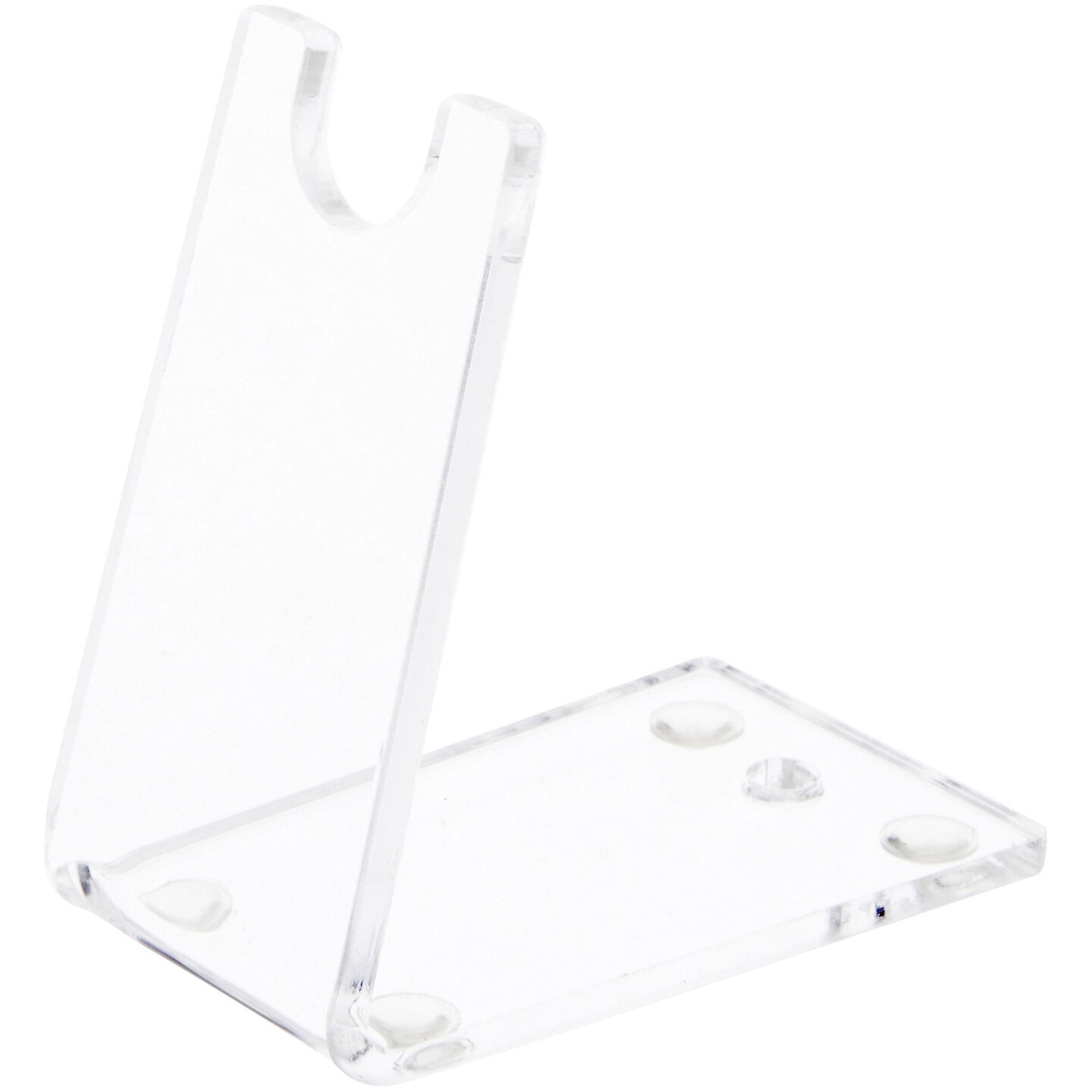 Plymor Clear Acrylic 1 Pen Display Holder, 2.5&#x22; H x 1.5&#x22; W x 2.5&#x22; D