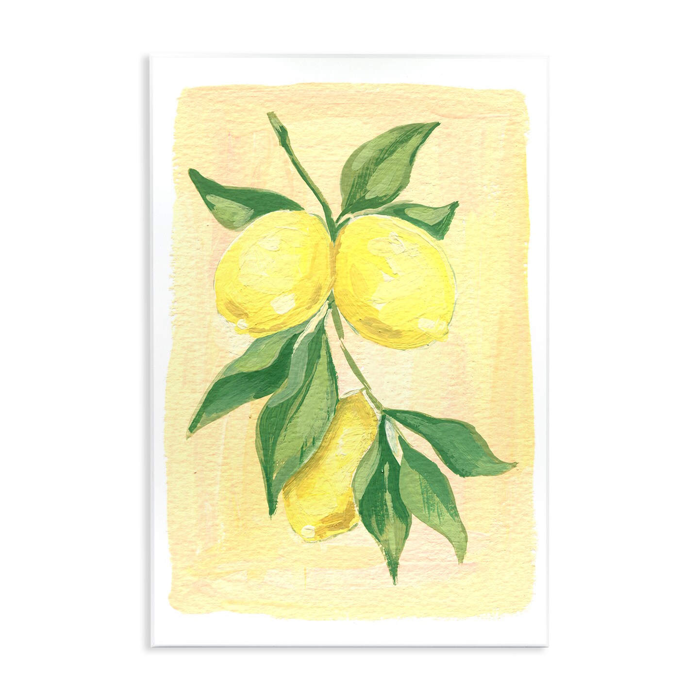 Stupell Industries Hanging Lemons Country Charm Wall Plaque Design By Hannah Moren