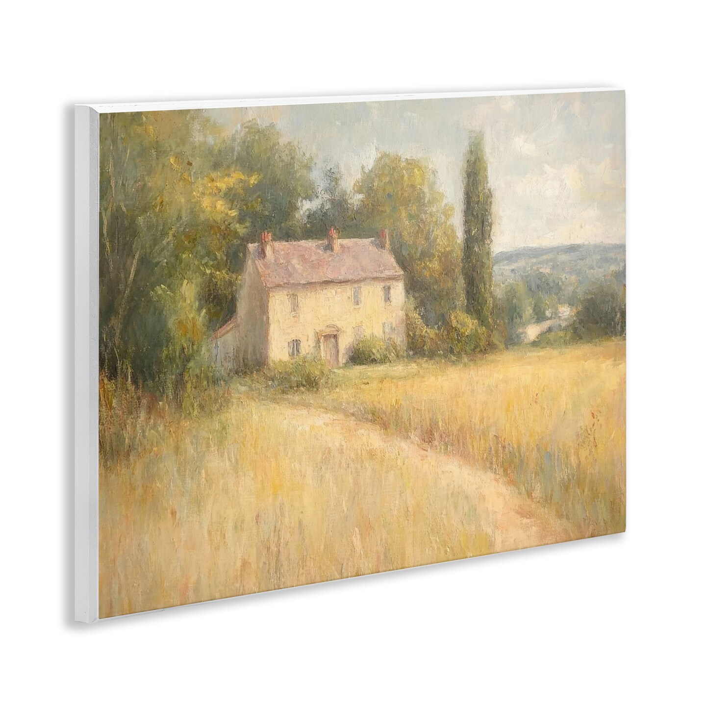 Stupell Industries Hide Away Cottage House Wall Plaque Design by Petal Prints Design