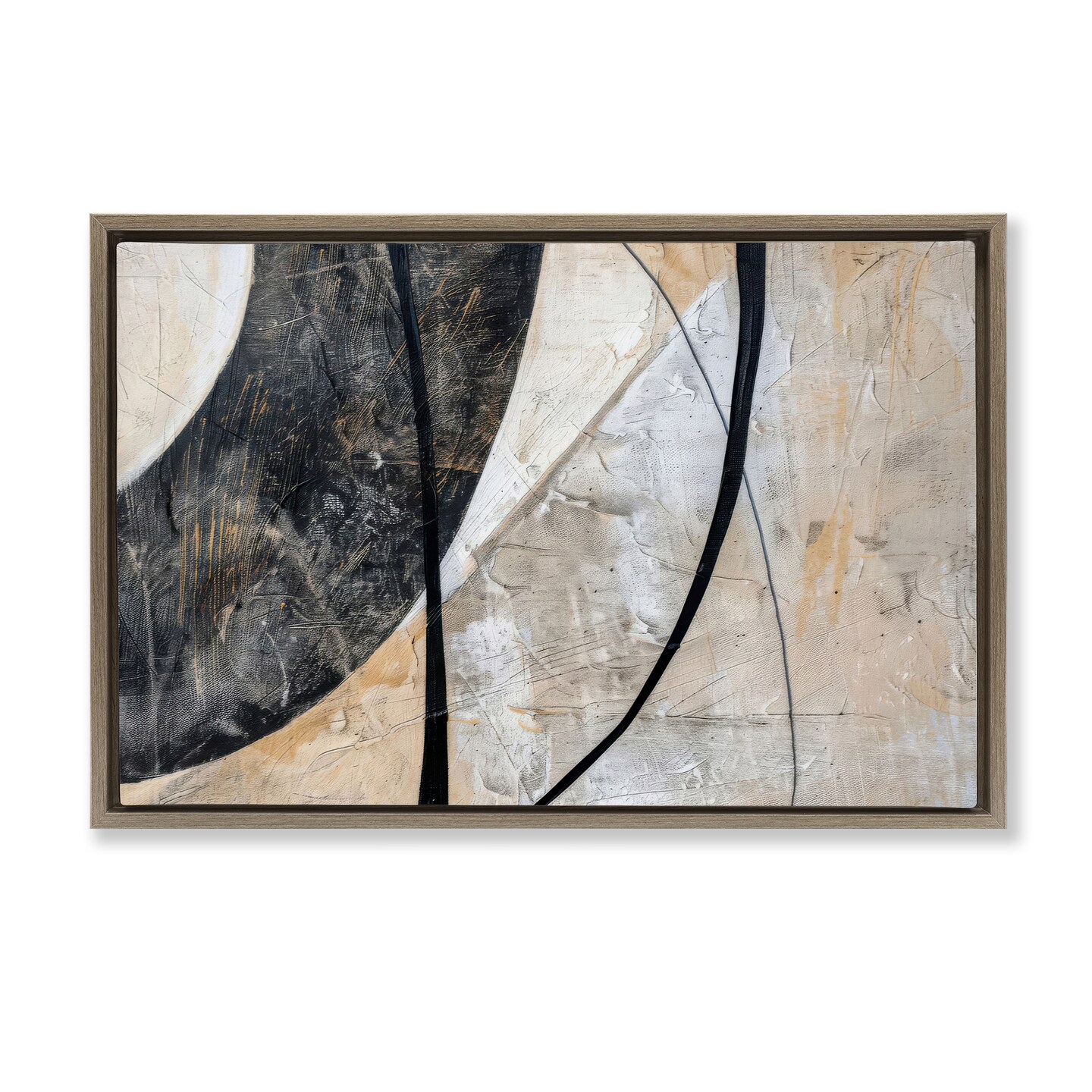 Stupell Industries Arched Urban Abstract Floating Frame Design by LSR Creative Studio