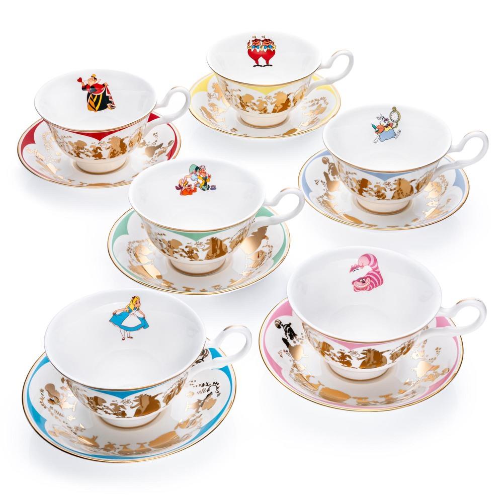 Disney English Ladies: Queen of Hearts Decorative Cup &#x26; Saucer