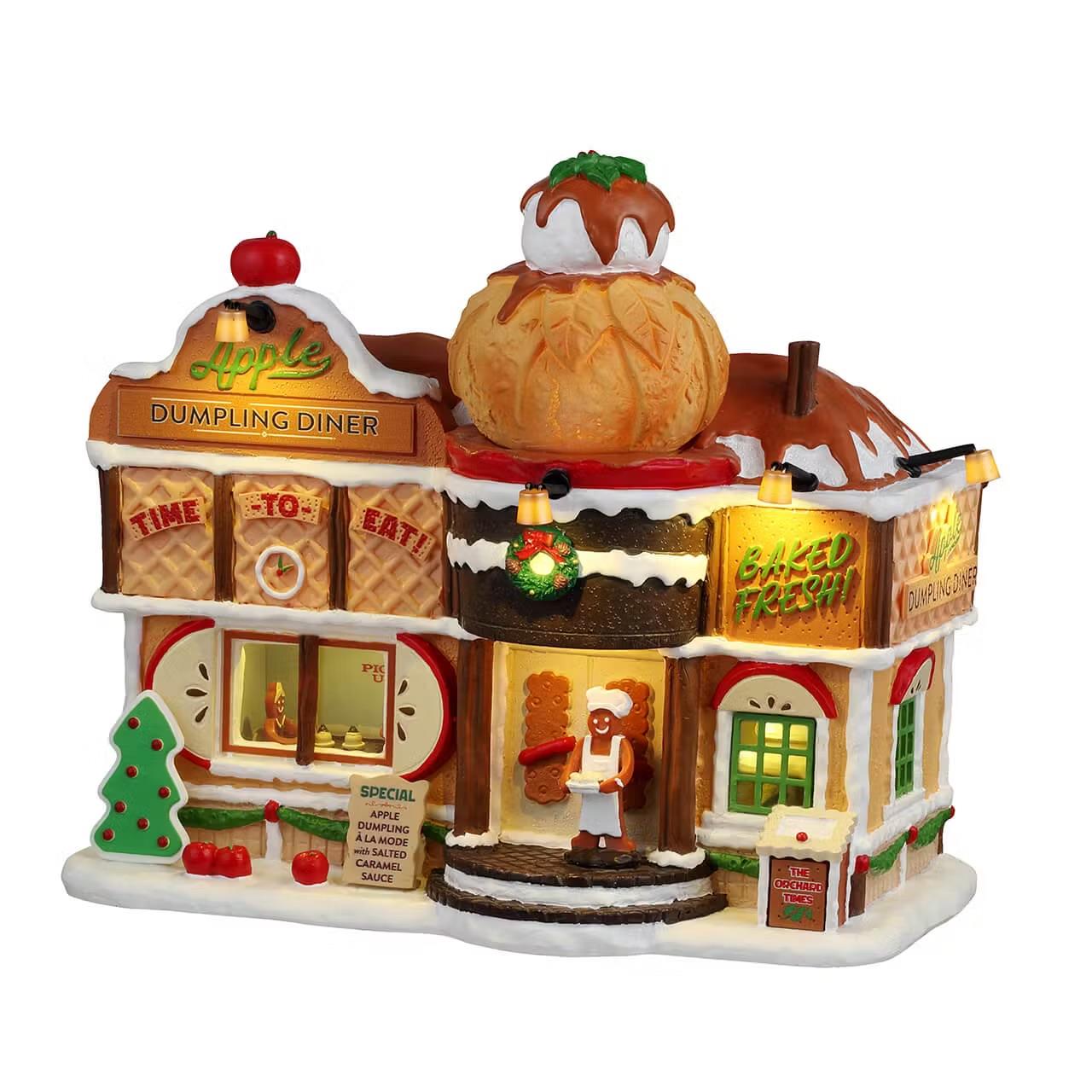 Lemax Sugar &#x27;N Spice Village: Apple Dumpling Diner