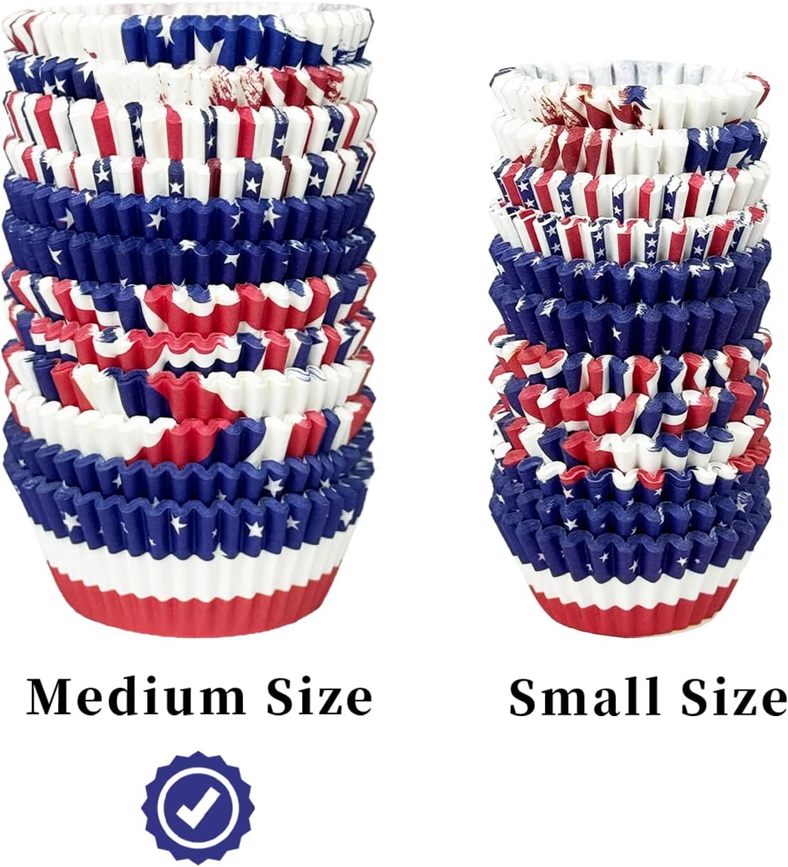 300-Count Independence Day Standard Cupcake Liners Cupcake Cups