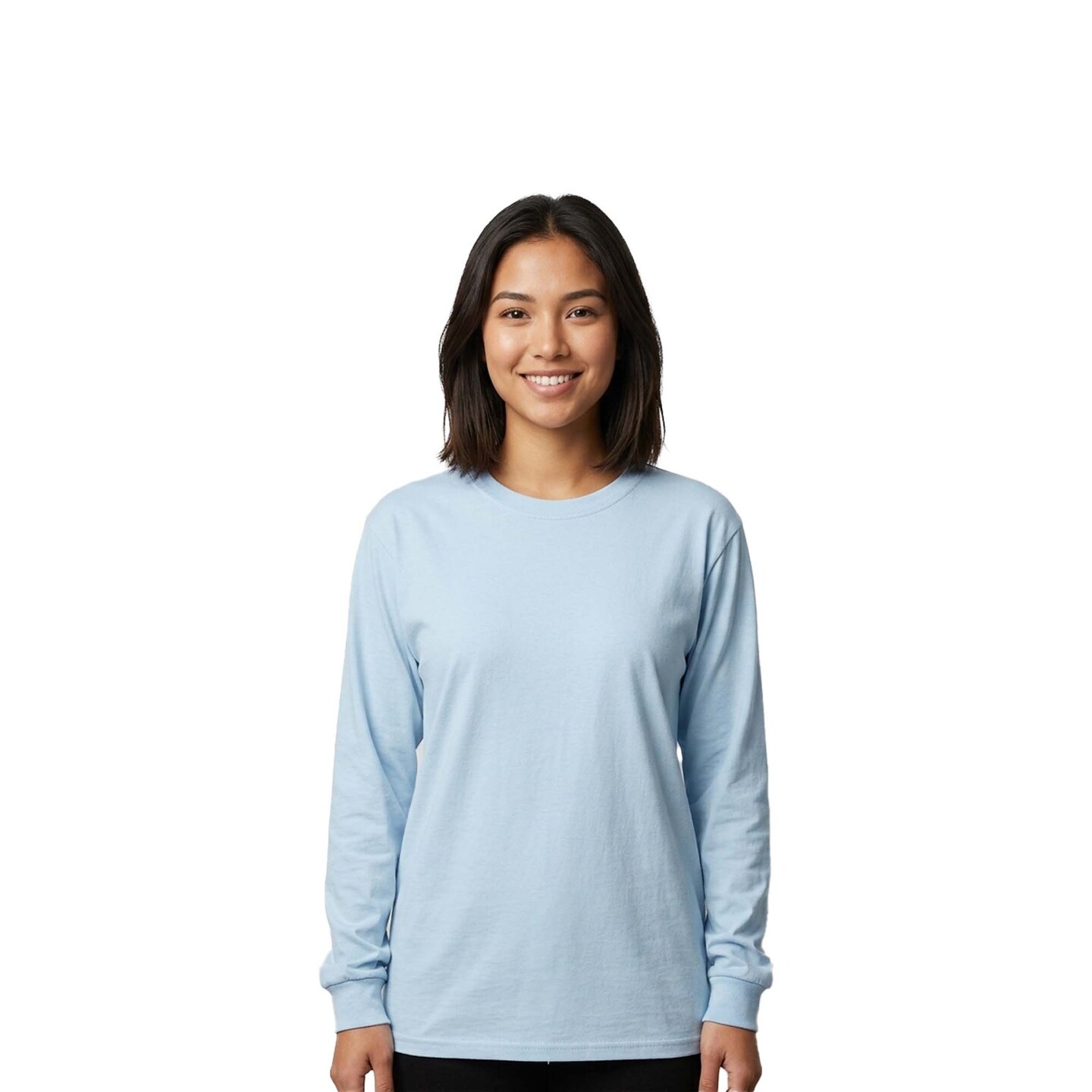 Gildan® Ultra Cotton Long Sleeve Crewneck T-Shirt for Work or Casual Wear