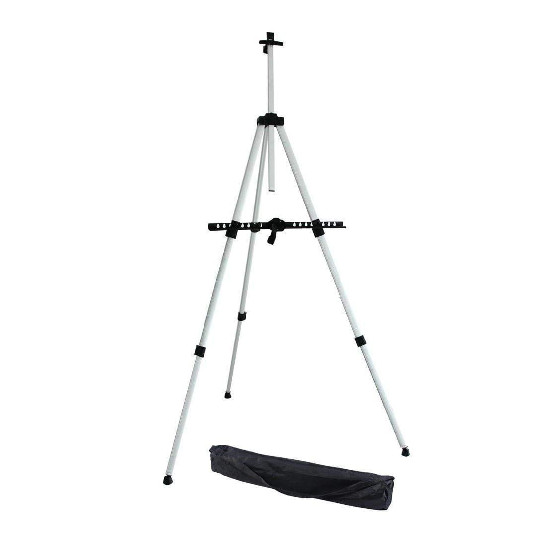 KINGART&#xAE; Aluminum Tripod Artist Field &#x26; Display Easel, 66&#x22; Stand