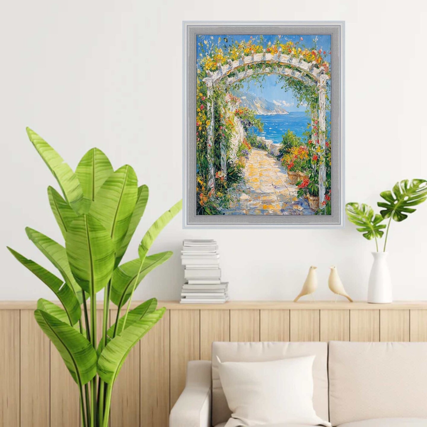 Modern Silver Metal Brushed Picture Frame 20x24 frame