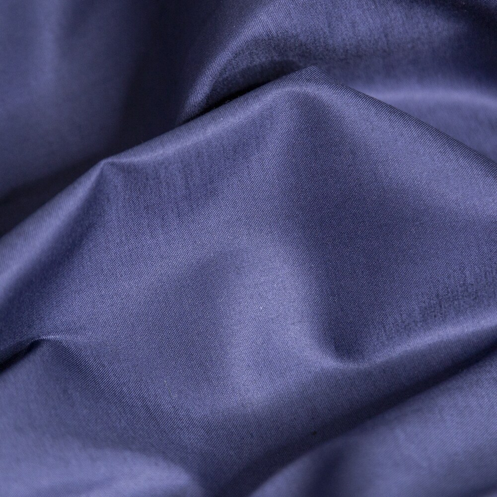 1 Yard Mercerized Organic Egyptian Cotton Shirting - Bright Navy - Ravello Collection 56’’ Width