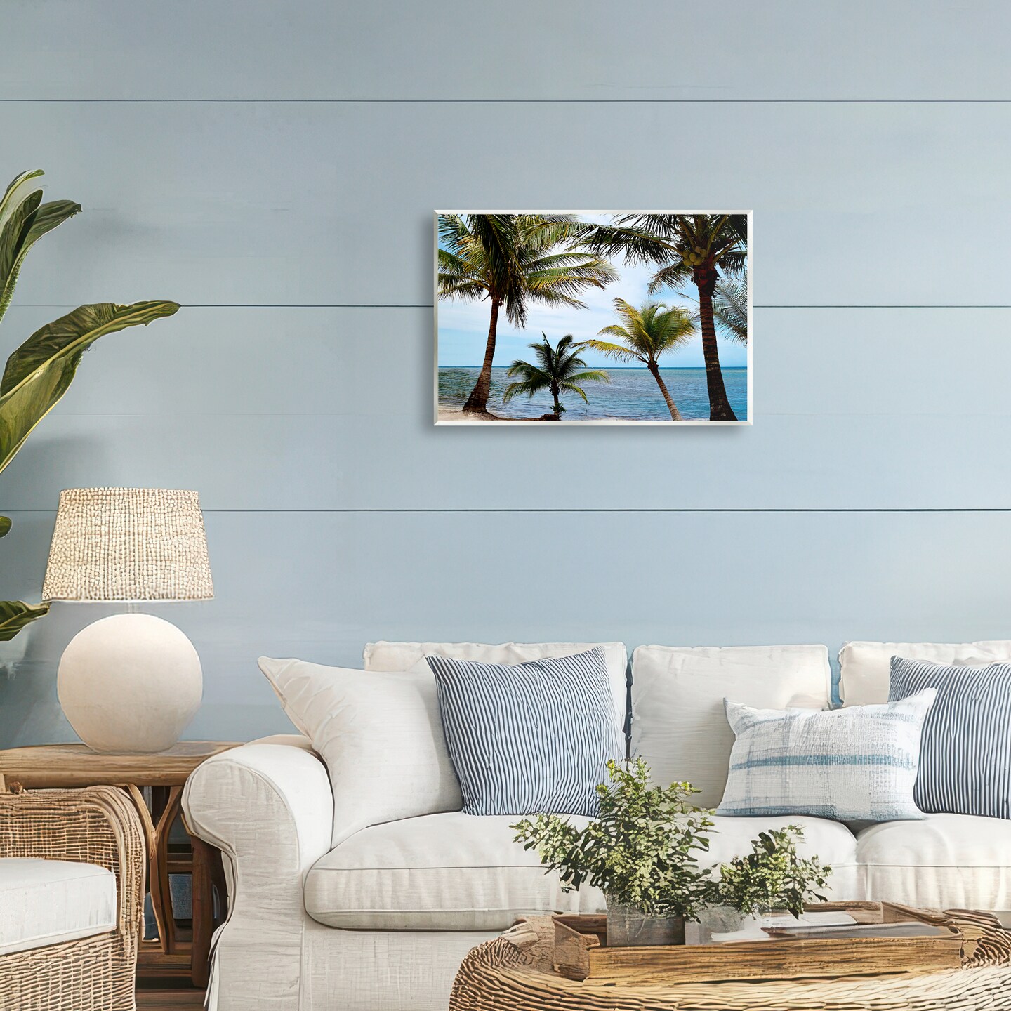 Stupell Industries Honduras Daytime Palms Wall Plaque, design by Natalie Carpentieri