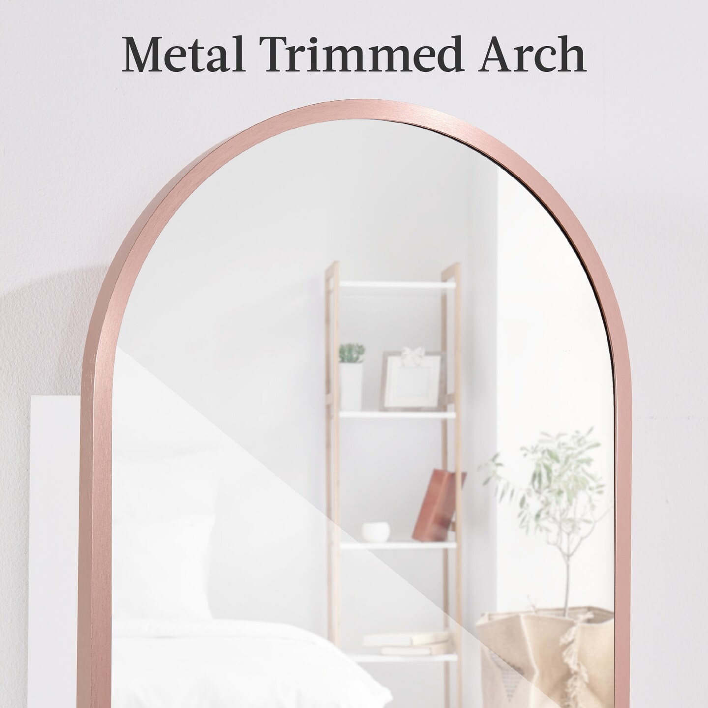 Best Choice Products Door/Wall Mounted Arch Mirror Jewelry Armoire, w/ Metal Frame, Lockable Door