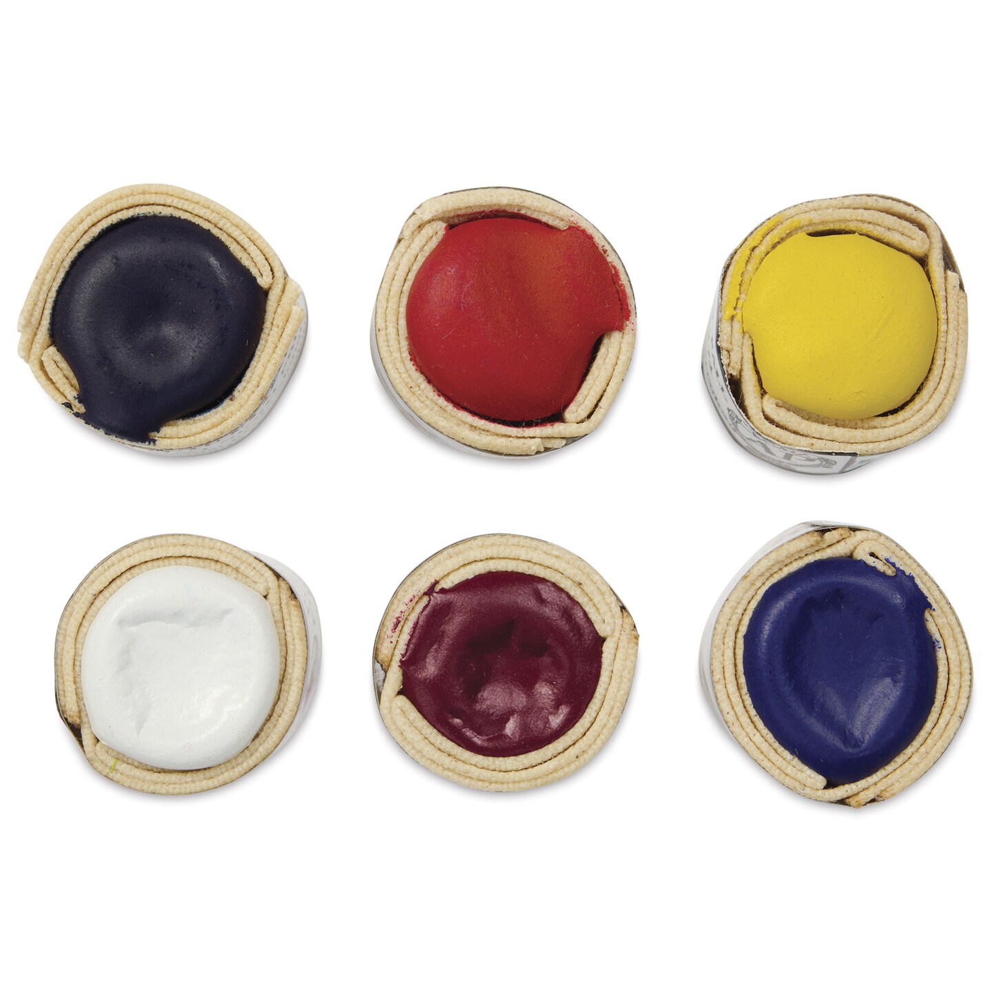 Beam Paints Watercolor Paintstones - Set of 6, Mixing Colors