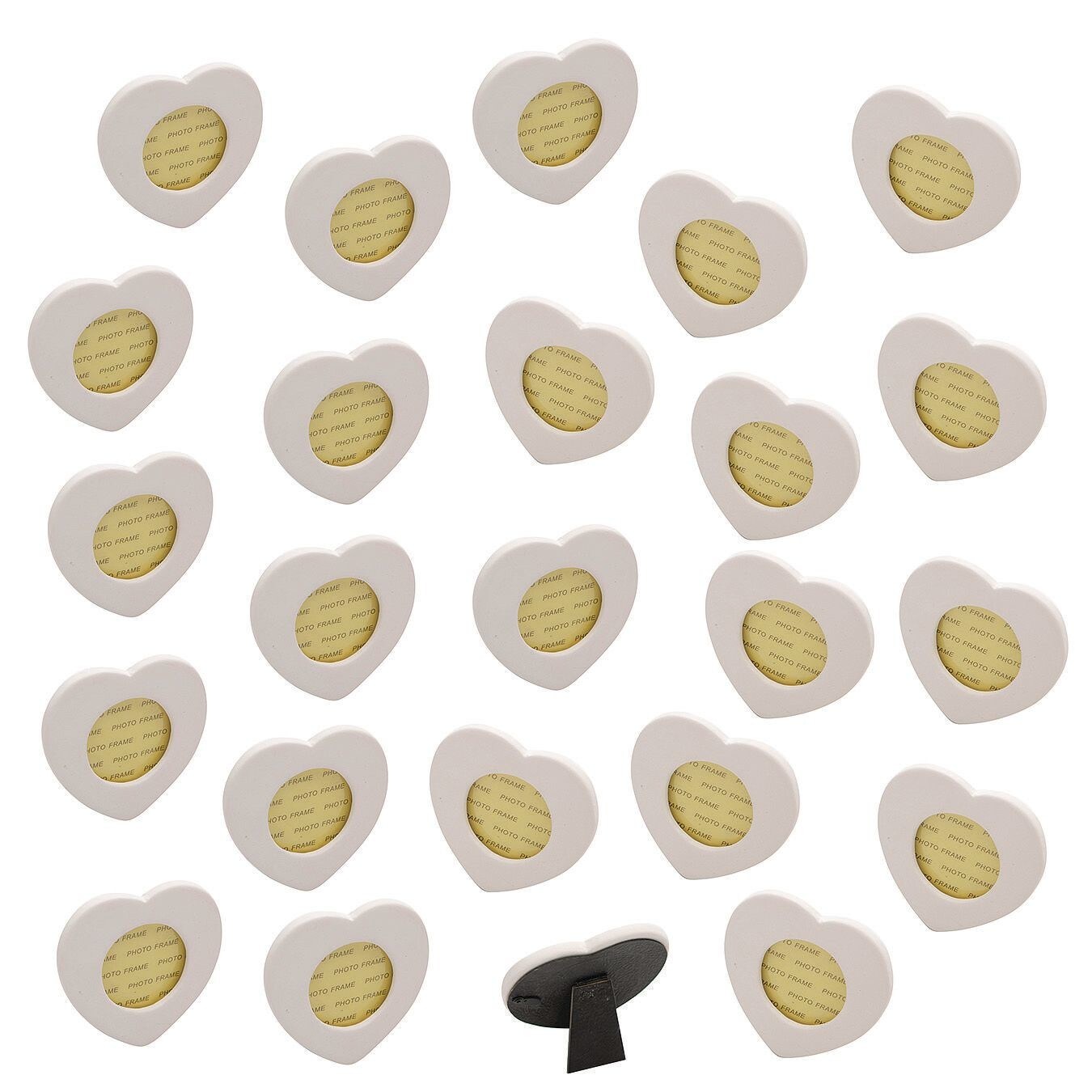 Color-Me&#x2122; Ceramic Bisque Heart Frame (Pack of 24)