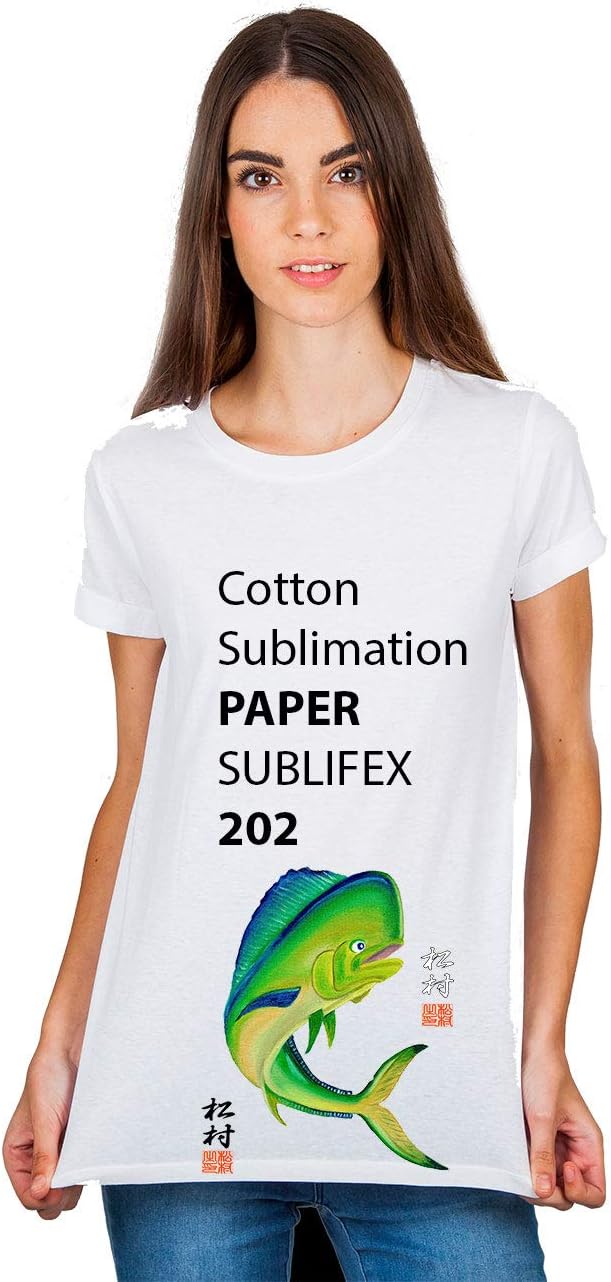 Cotton Sublimation Transfer Paper Forever SUBLI &#x2013; Flex 202 (100 Sheets) 11x17