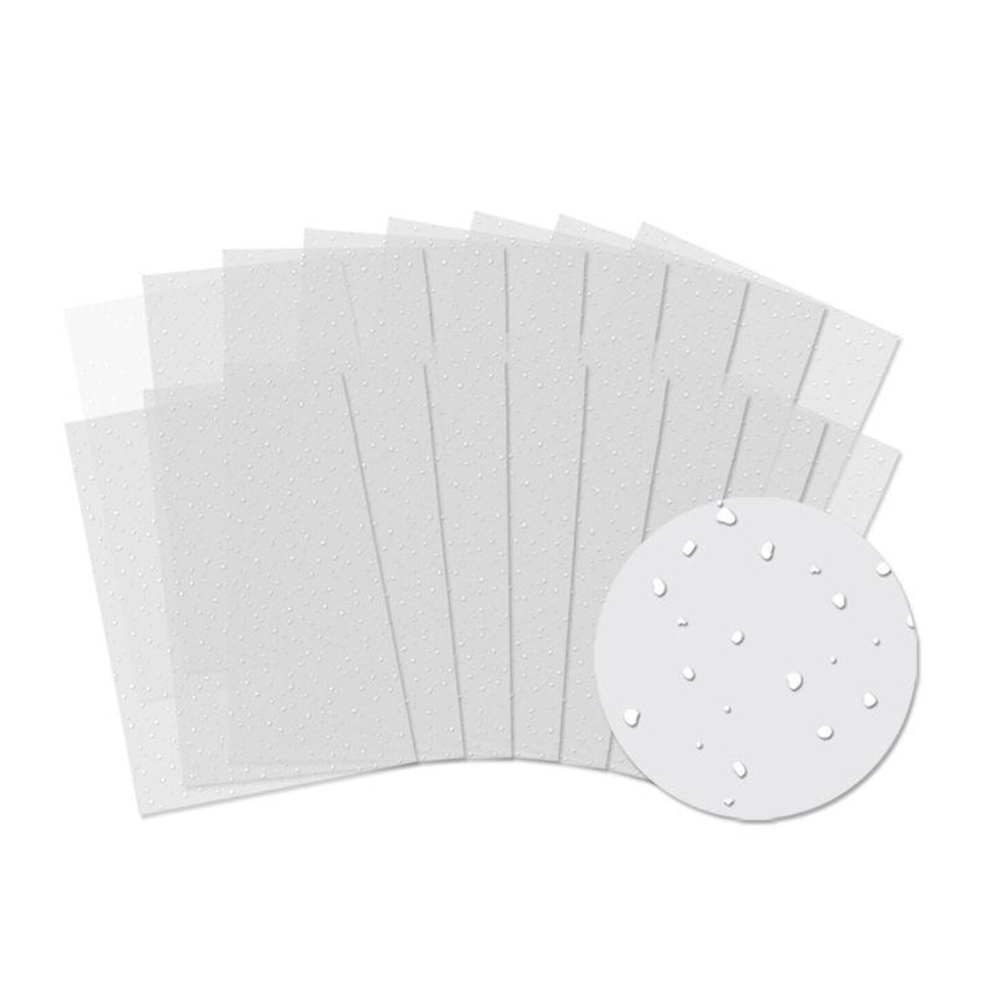 Hunkydory Crafts Snowfall Acetate - 5 Sheets