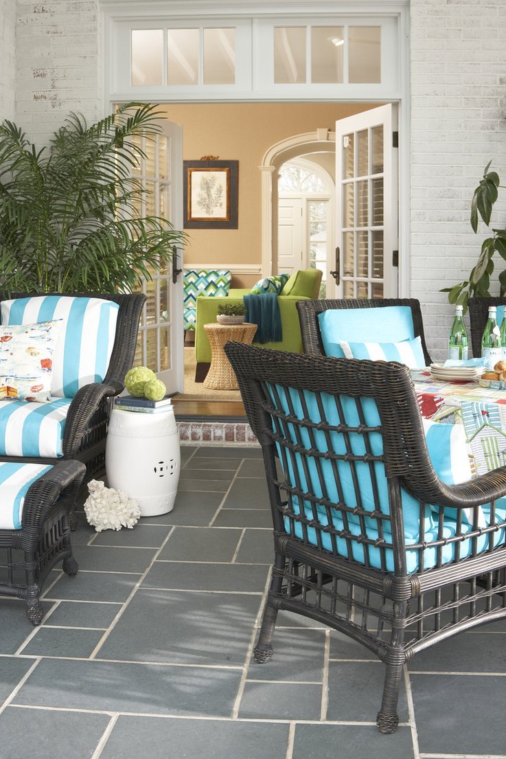 CASABLANCA  - Trendy Outdoor/Indoor Fabric &#x2013; UV, Tear, and Stain Resistant. Water Repellant (List Price Is Per Yard)