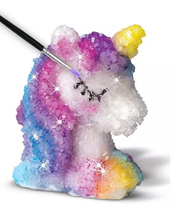 AMAV Crystal Unicorn, Grow and Paint your Magic Crystal Unicorn