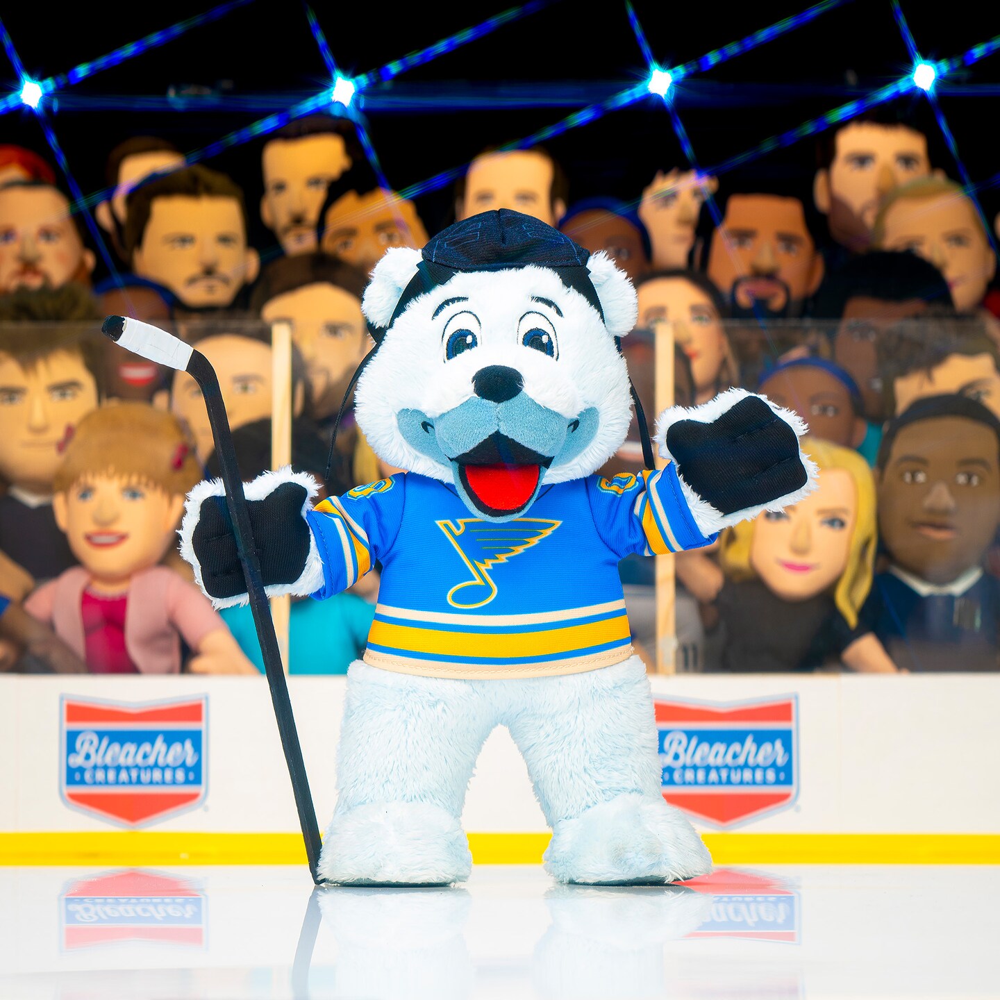 Bleacher Creatures St. Louis Blues Louie 10&#x22; Mascot Plush Figure (Heritage)