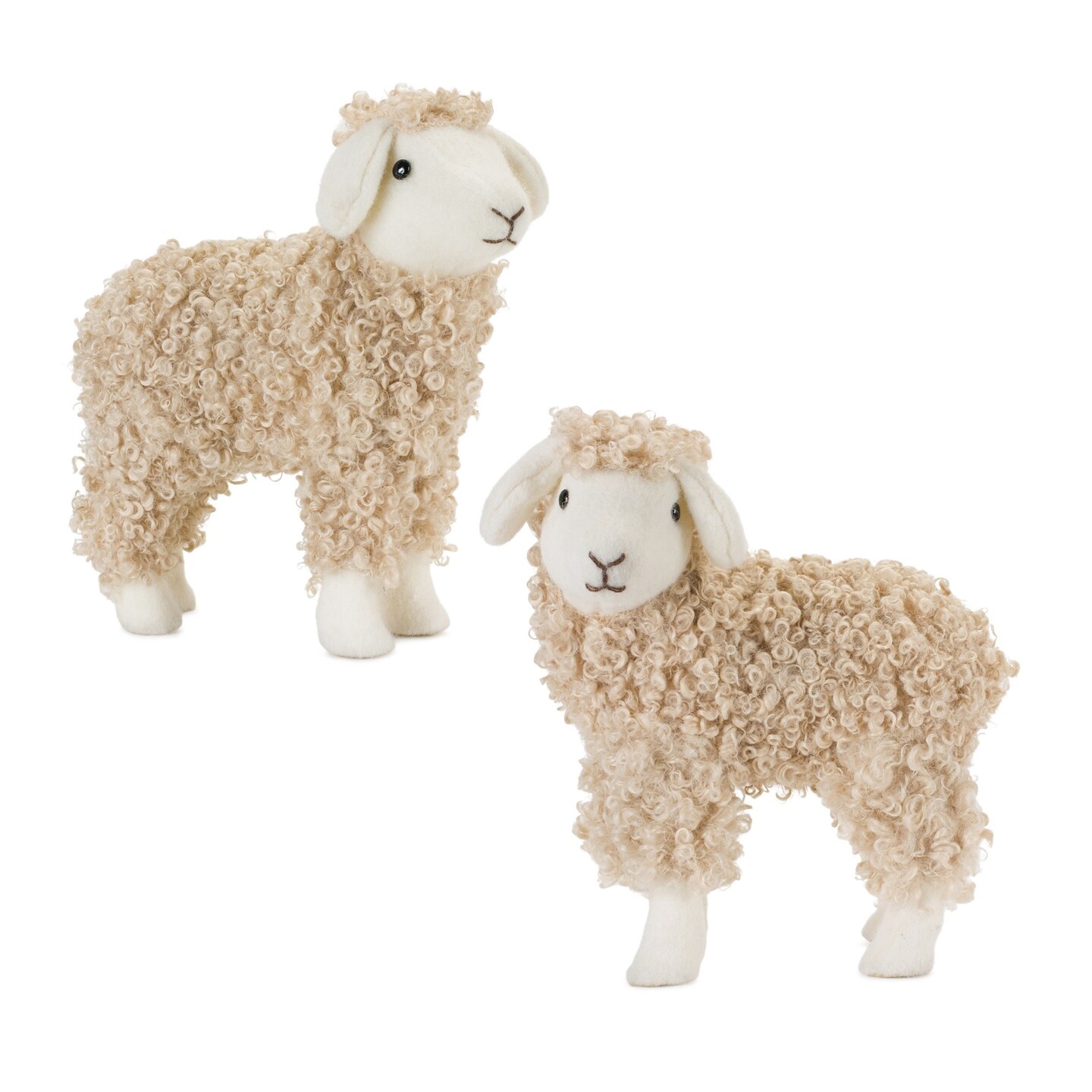 Melrose Set of 2 Sheep Tabletop Figures 10.75&#x22;