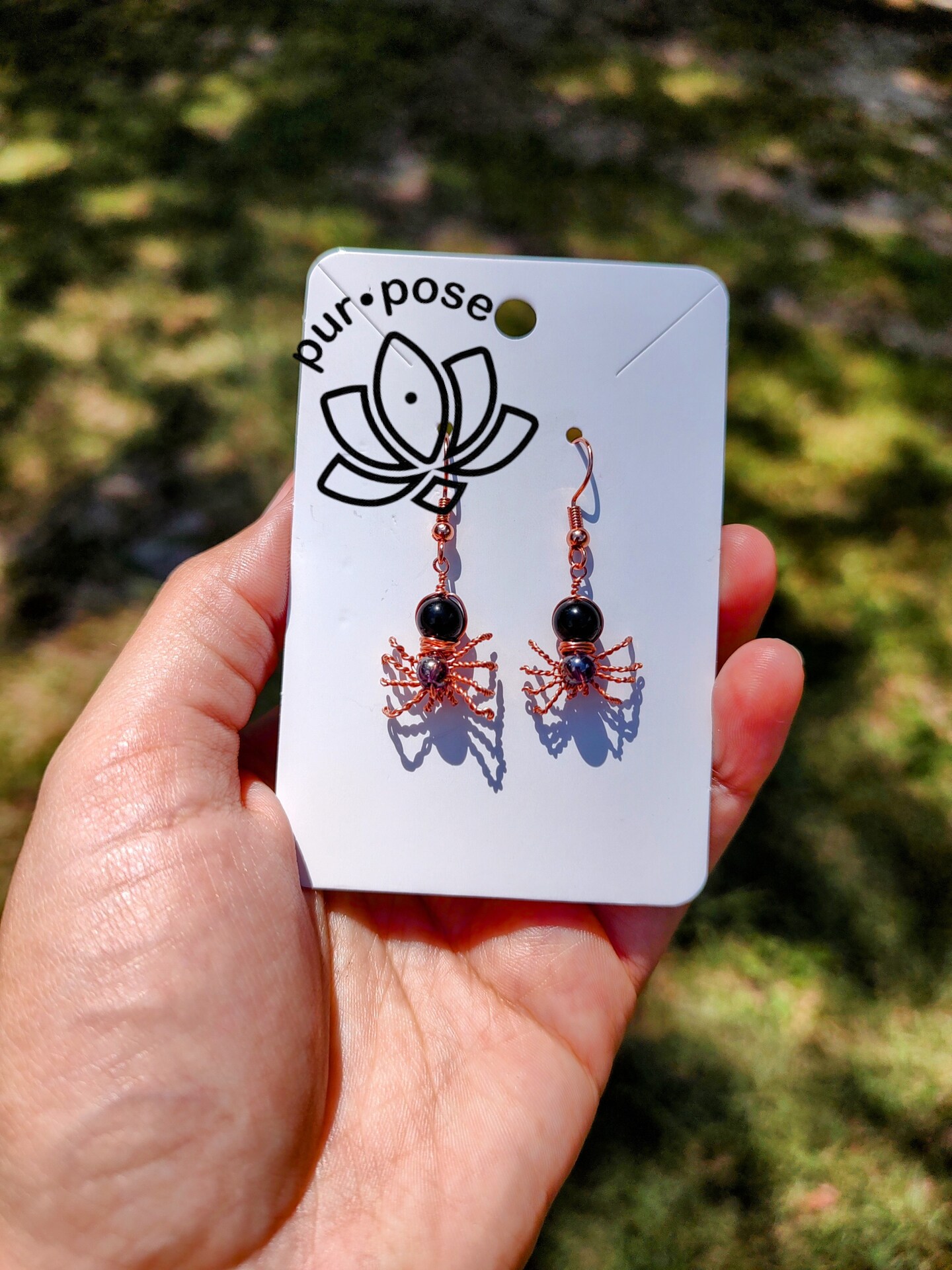 How-To name is Spider earrings