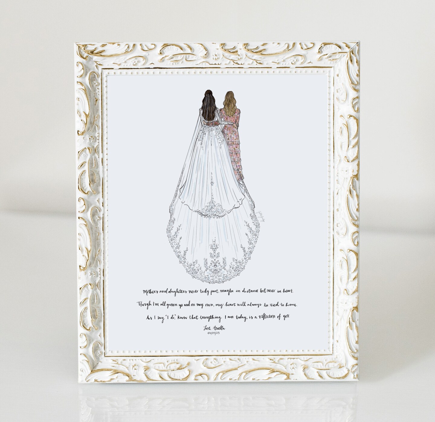 Custom Mother of the Bride Gift - image8