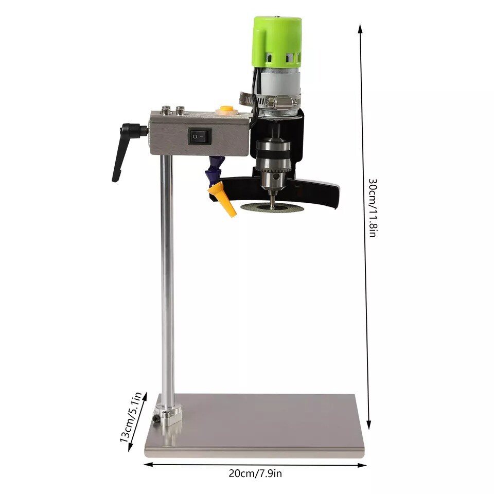 150w Electric Glass Bottle Cutter Glassware Cutting Machine &#x26; 3* Saw Blades!