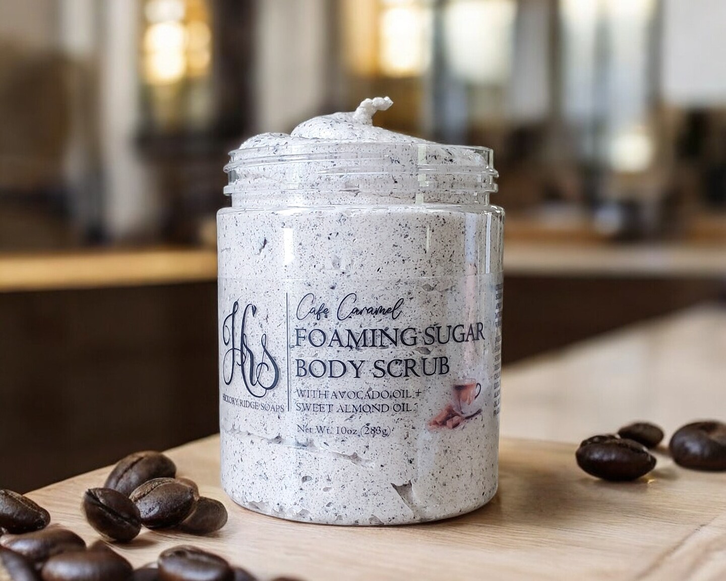 Cafe Caramel Foaming Coffee Scrub Whipped Coffee Scrub Coffee Body