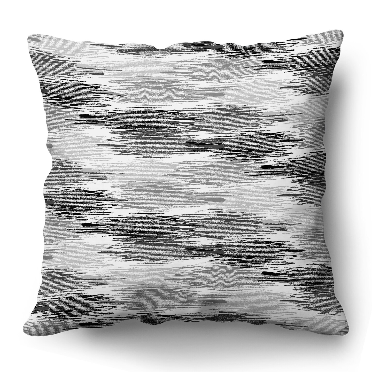 Americanflat Abstract Blurred Throw Pillow with Premium Polyester