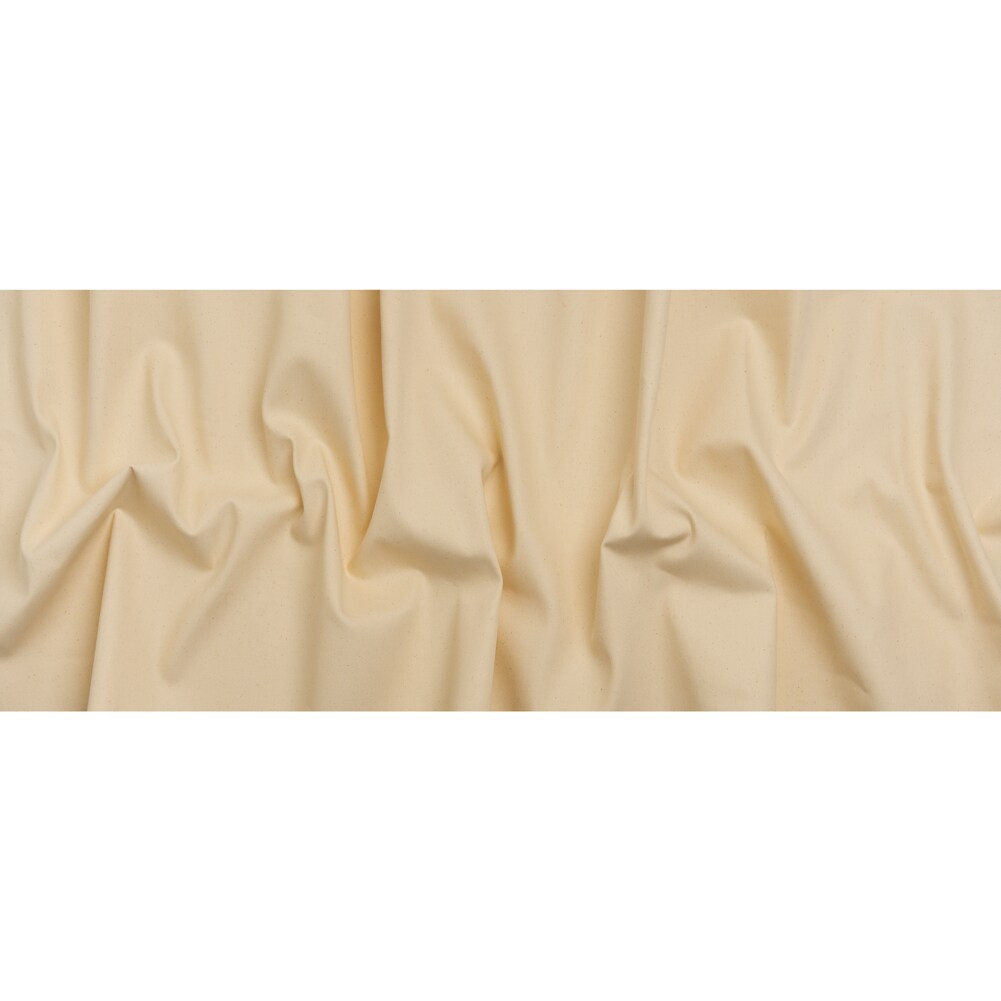 1 Yard Organic Cotton Denim Twill by Rag &#x26; Bone Natural Ecru Designer Deadstock Made in Italy Fabric