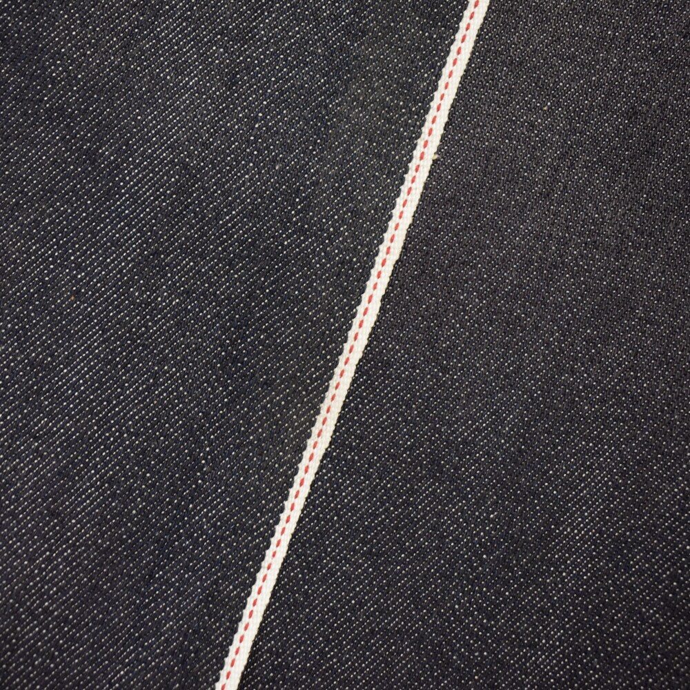 Deep Navy 11 oz. Cotton Japanese Selvedge Denim Fabric By the Yard