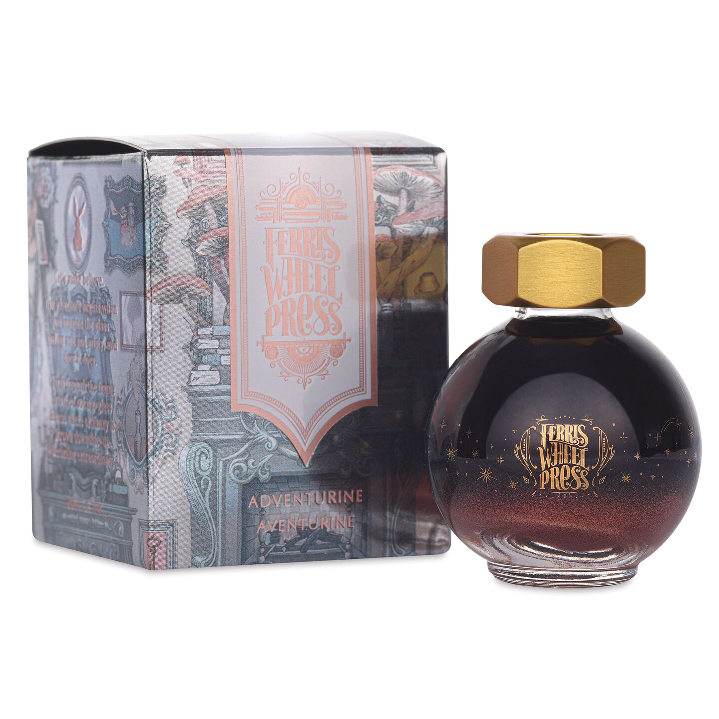 Ferris Wheel Press Ferritales Fountain Pen Ink - Adventurine, 20 ml