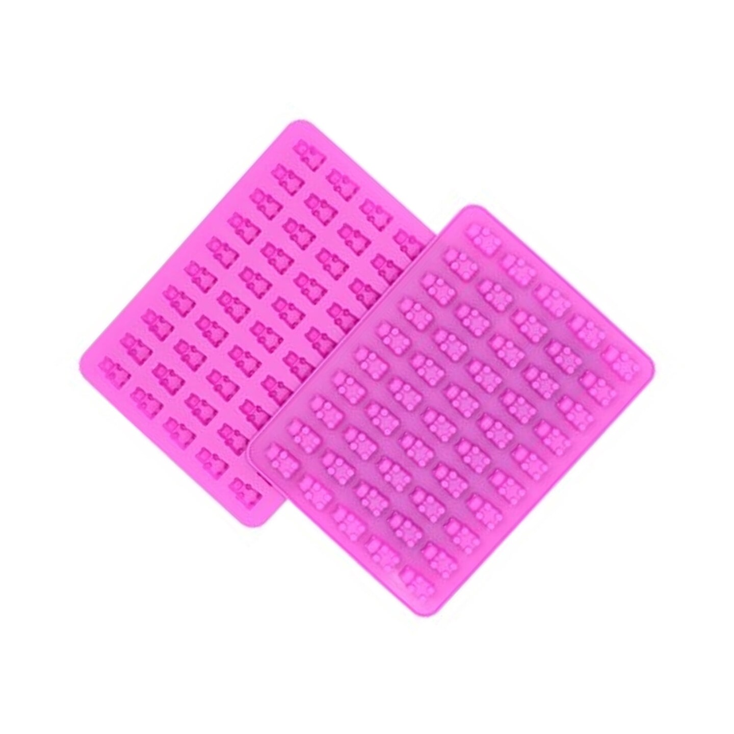 Silicone Gummy Bear Molds Two Pack