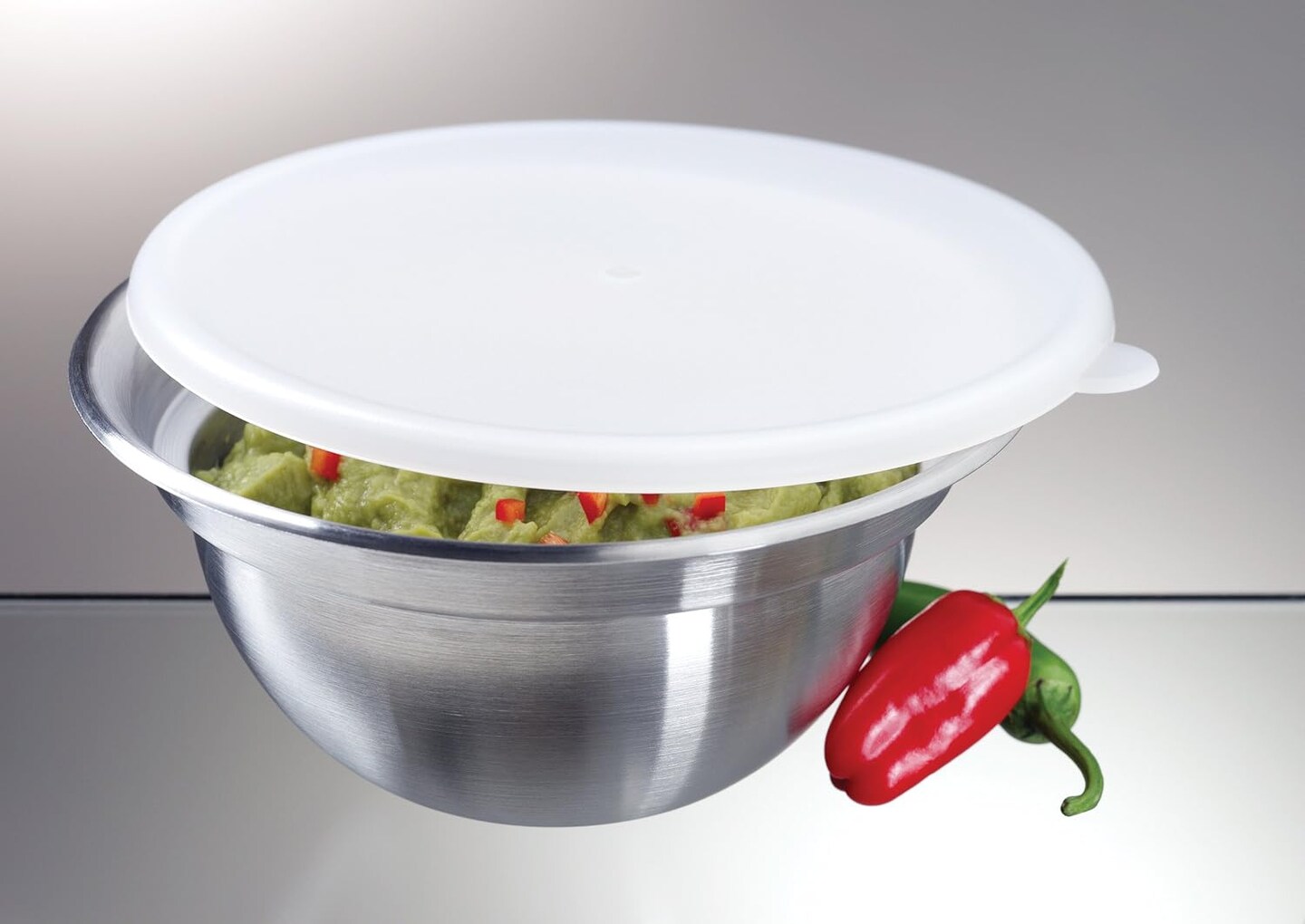 Iced Dip-On-Ice Stainless-Steel Serving Bowl 22oz