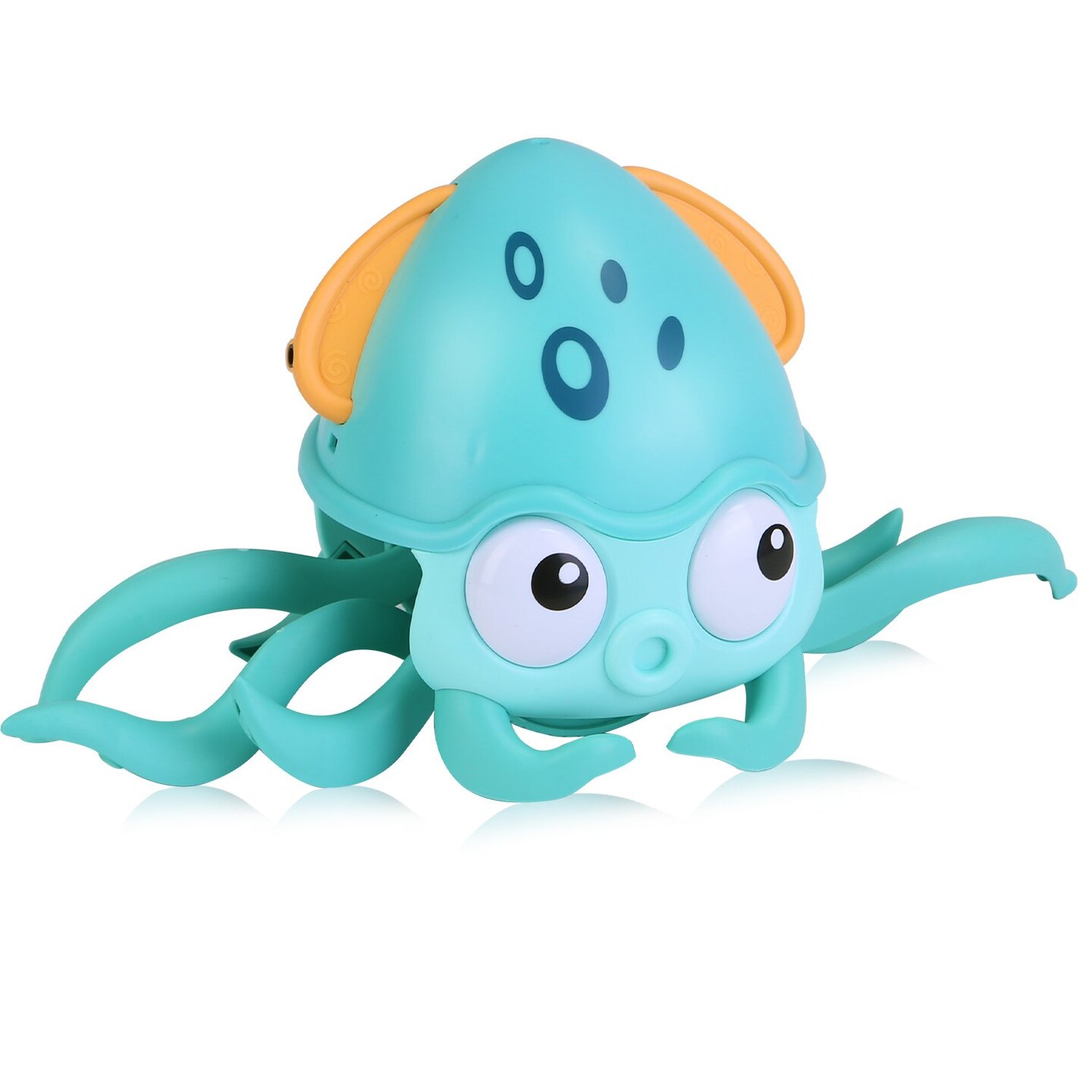 Rechargeable Baby Crawling Octopus Toy With Music Led Lighting Children Electric Moving Walking Kid Toy Obstacle