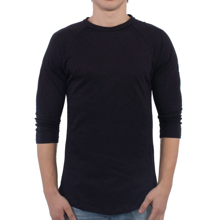 Men&#x27;s 3/4 Sleeve Baseball Tee