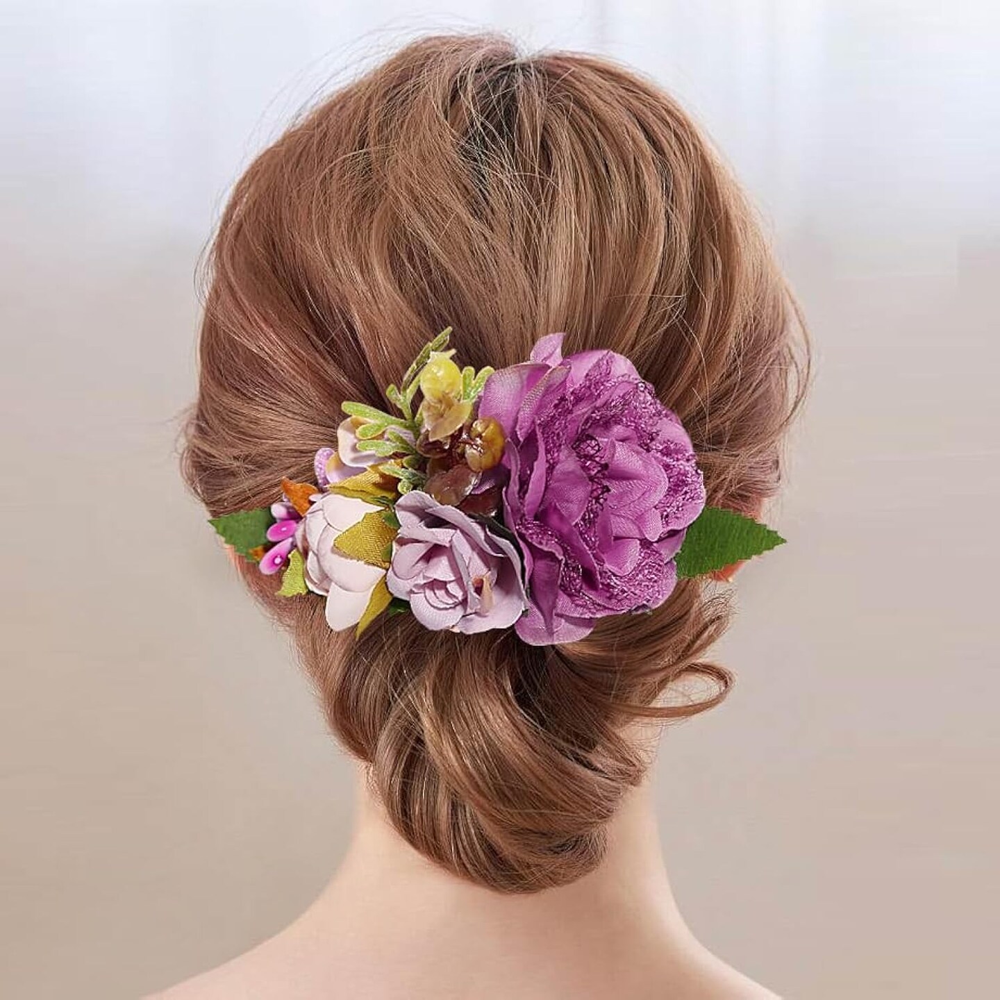 Flower Hair Clip for Women - Elegant Hair Accessory