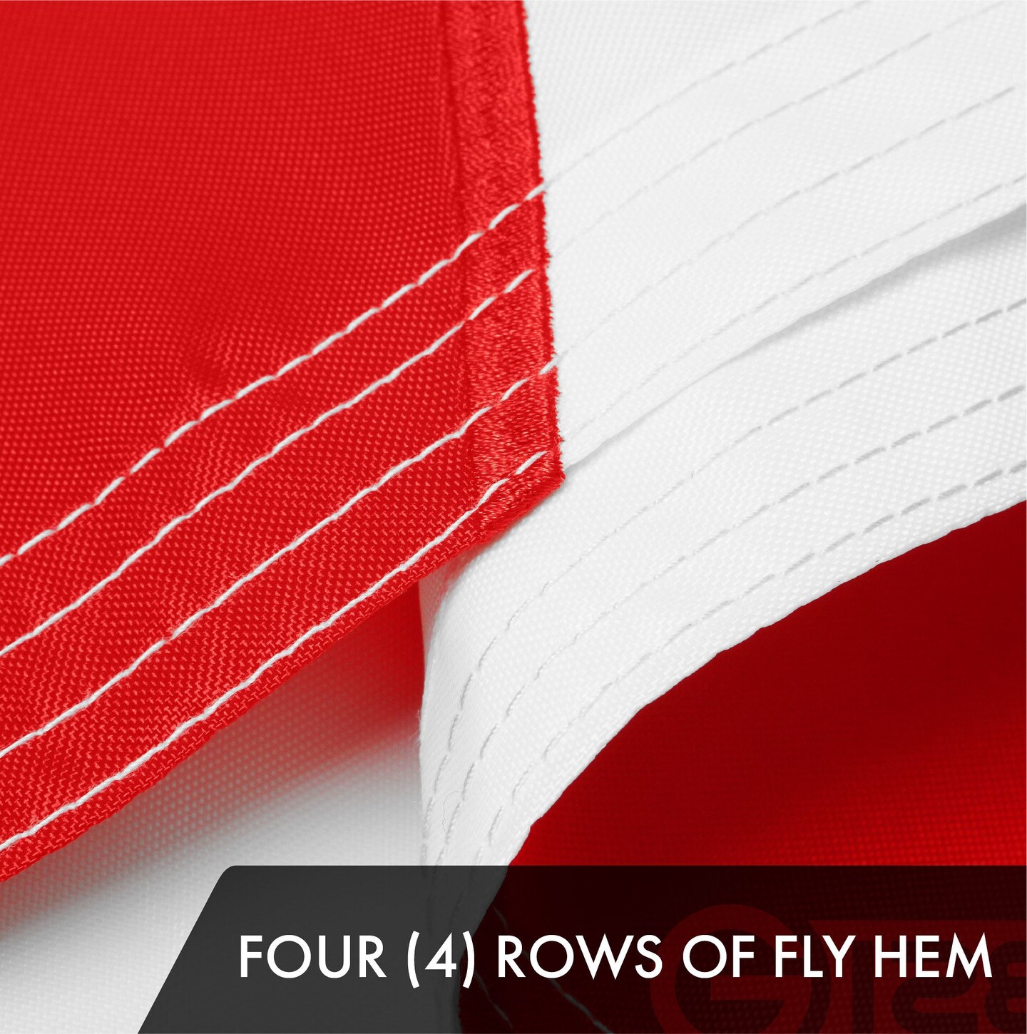 G128 Alabama AL State Flag | 3x5 Ft | ToughWeave Series Embroidered 300D Polyester | Embroidered Design, Indoor/Outdoor, Brass Grommets