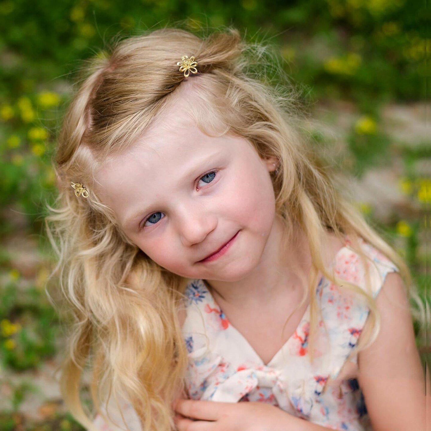 16PCS Small Metal Hair Claw Clips, Gold Mini Hair Clips for Thin Thick Hair