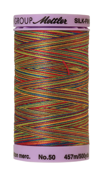Prime Kids (9085-9824) | Silk-Finish Cotton Multi 50wt (457M / 500Y) | Mettler Thread
