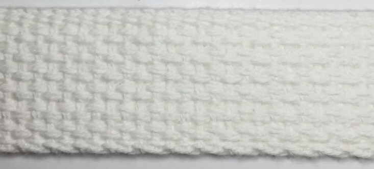 1&#x22; Cotton Webbing - 10 Continuous Yards - Made in USA!