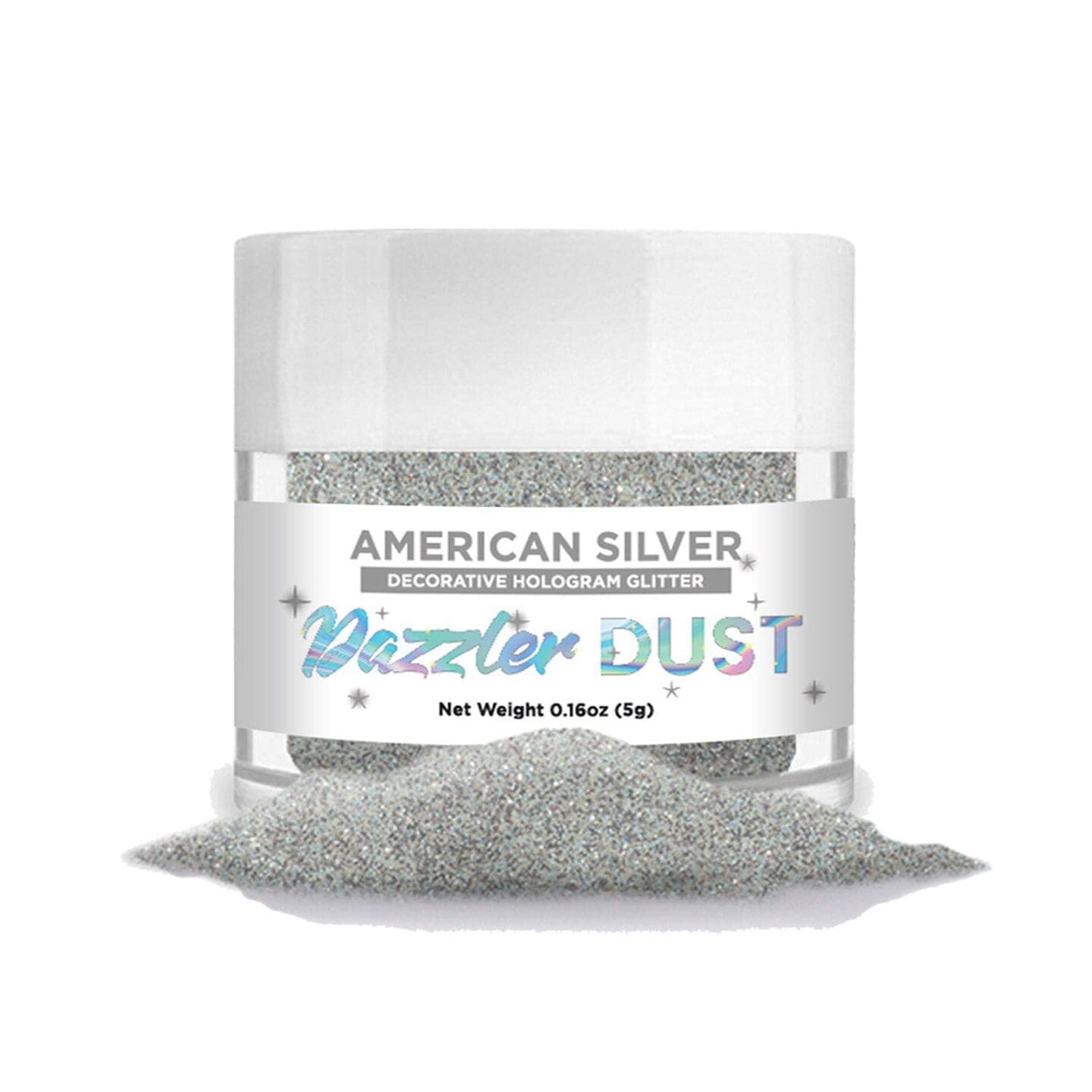American Silver Dazzler Dust&#xAE; 5 Gram Jar