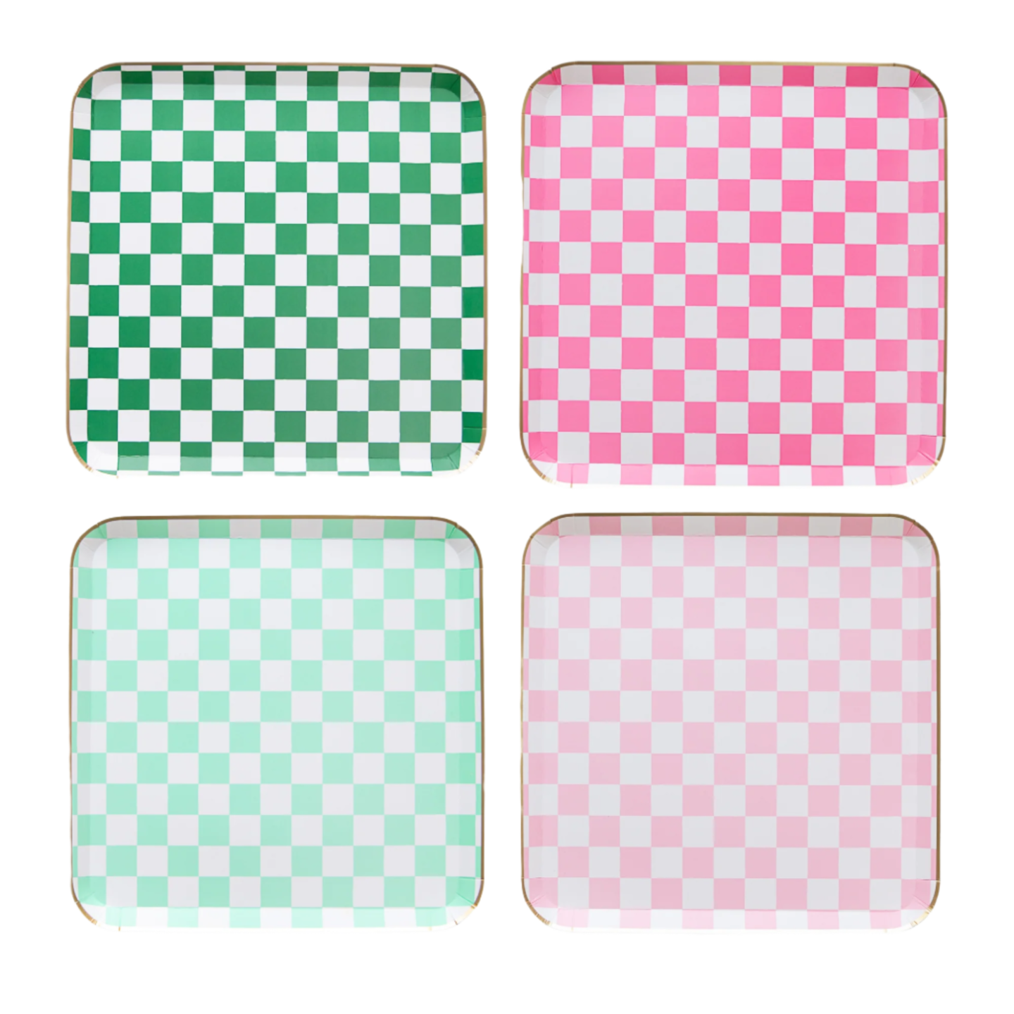 HARRY POTTER X BONJOUR F&#xCA;TE HONEYDUKES LARGE CHECKER PLATES