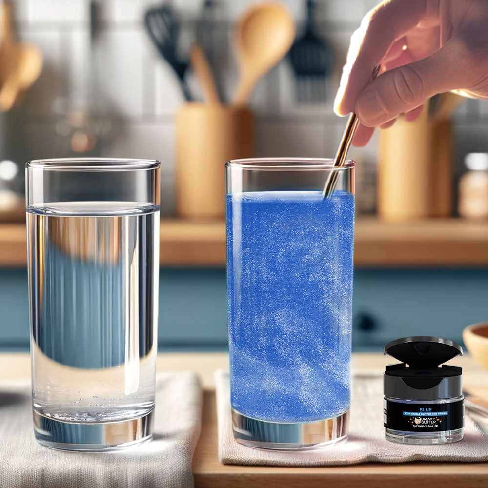 Blue Edible Glitter Spray Pump | Brew Glitter&#xAE;